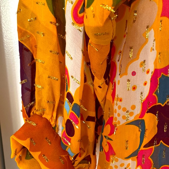 Diane von Furstenberg beach cover up / kaftan - Picture 4 of 7